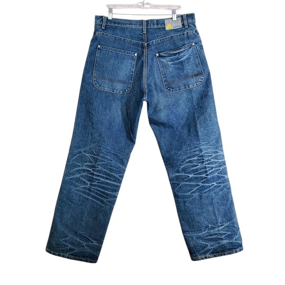 Levis SilverTab Oversized Baggy Blue Jeans Mens 34x32 Utility (36x32.5) - Picture 13 of 13